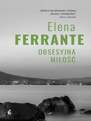 Obsesyjna miłość - ebook